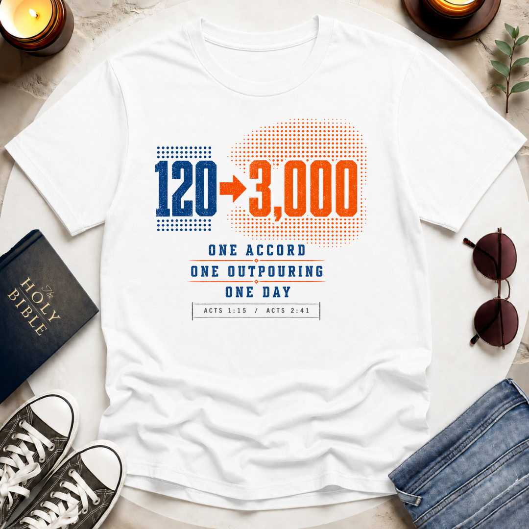 120 to 3,000 Revival T-Shirt