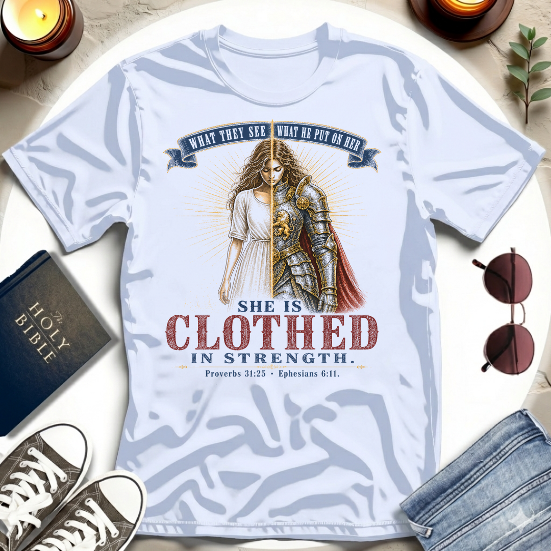 Armor She Can't See T-Shirt