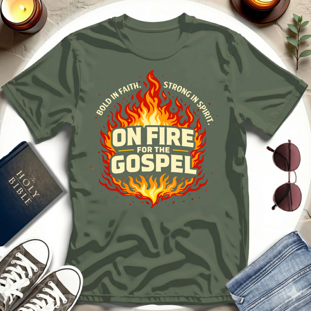 ON FIRE FOR THE GOSPEL T-Shirt