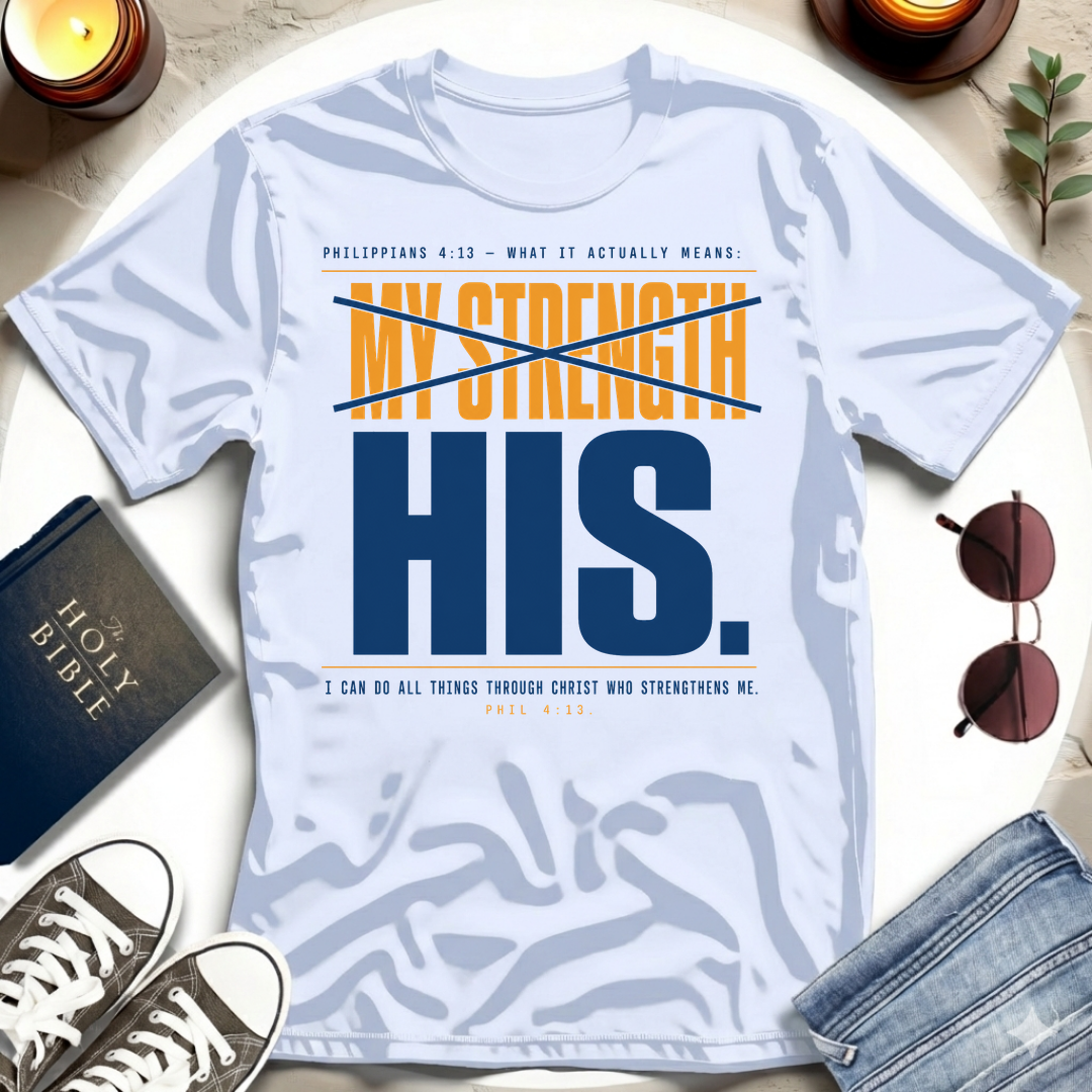 Not My Strength—Strikethrough T-Shirt