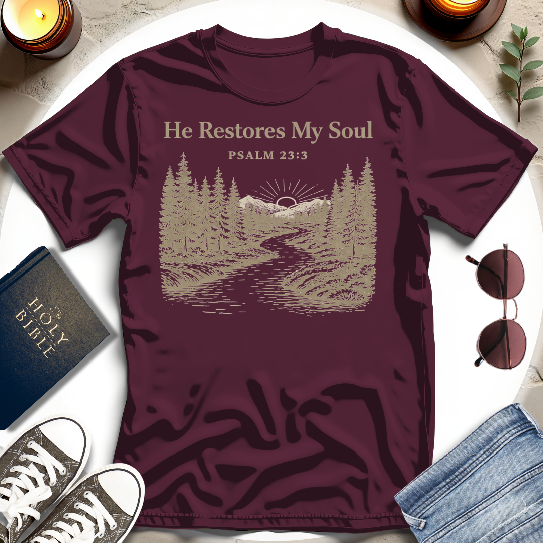 He Restores My Soul II T-Shirt