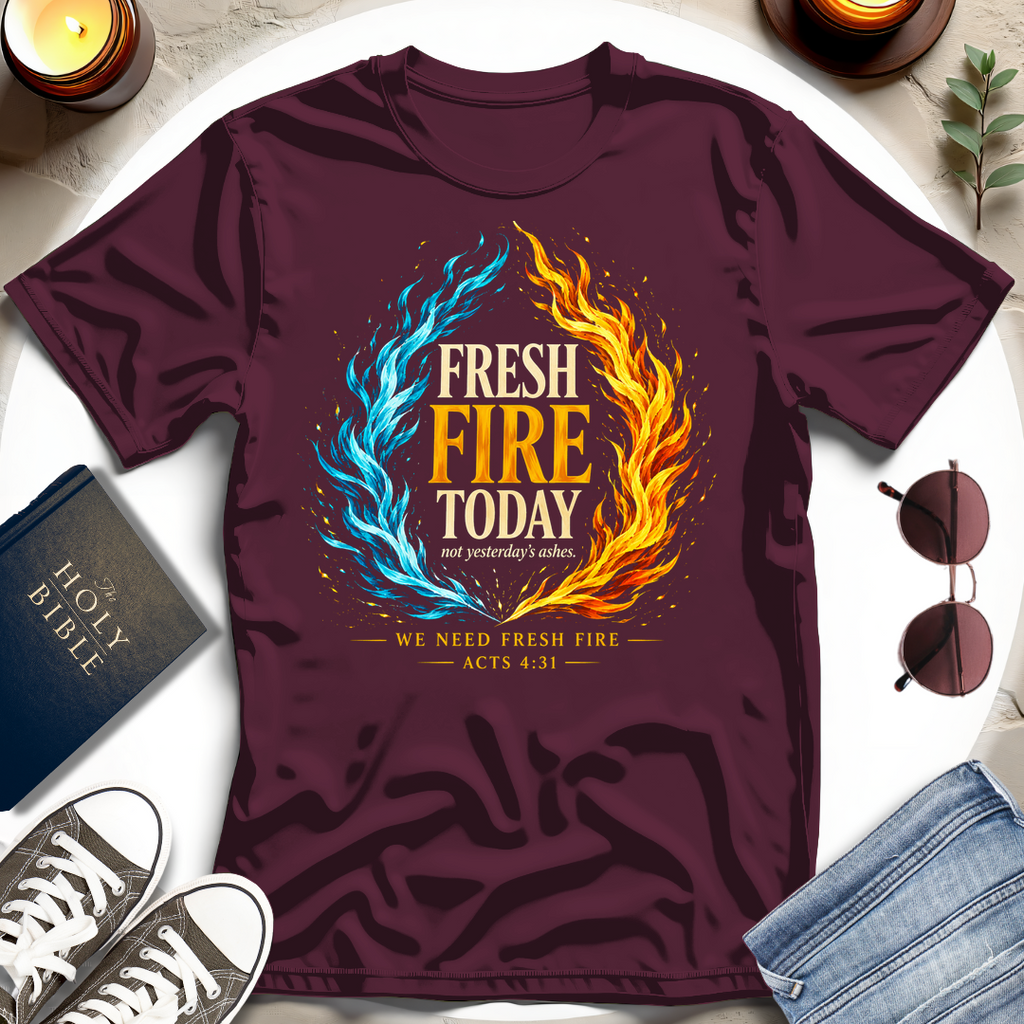 Fresh Fire Wreath T-Shirt