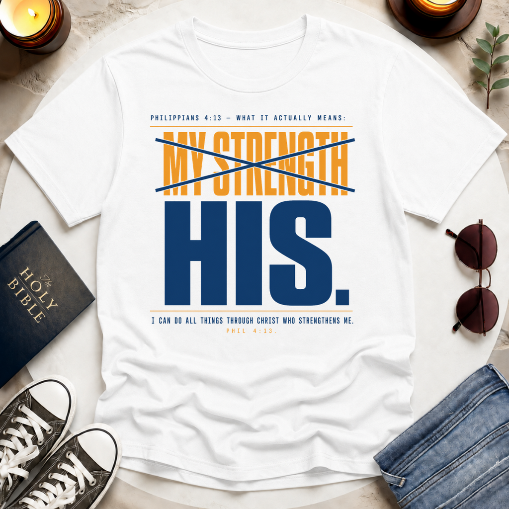 Not My Strength—Strikethrough T-Shirt