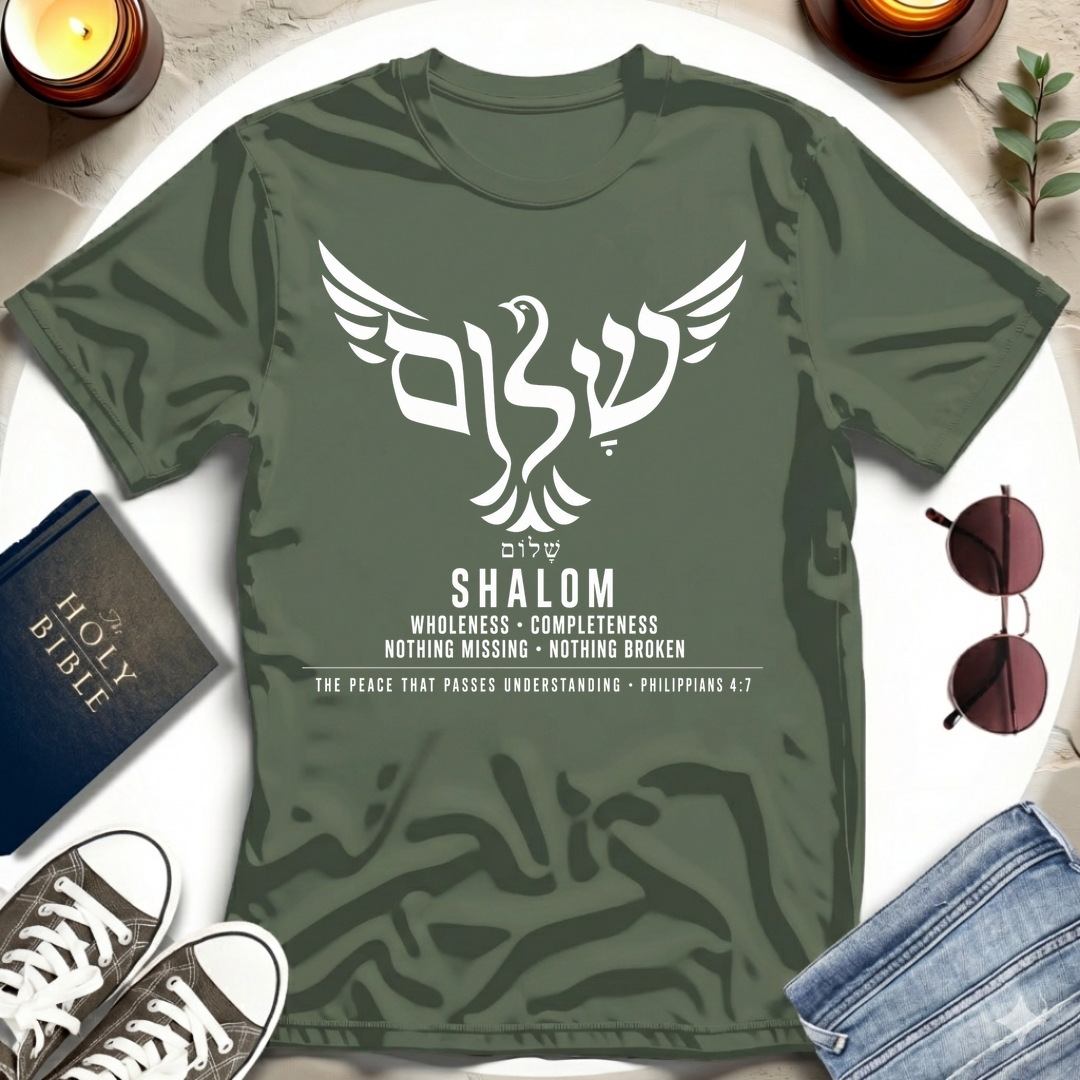 Dove Hebrew Letters T-Shirt