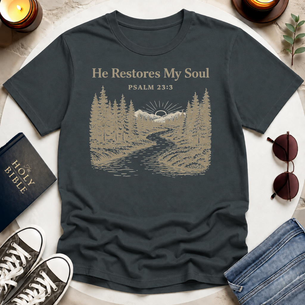 He Restores My Soul II T-Shirt