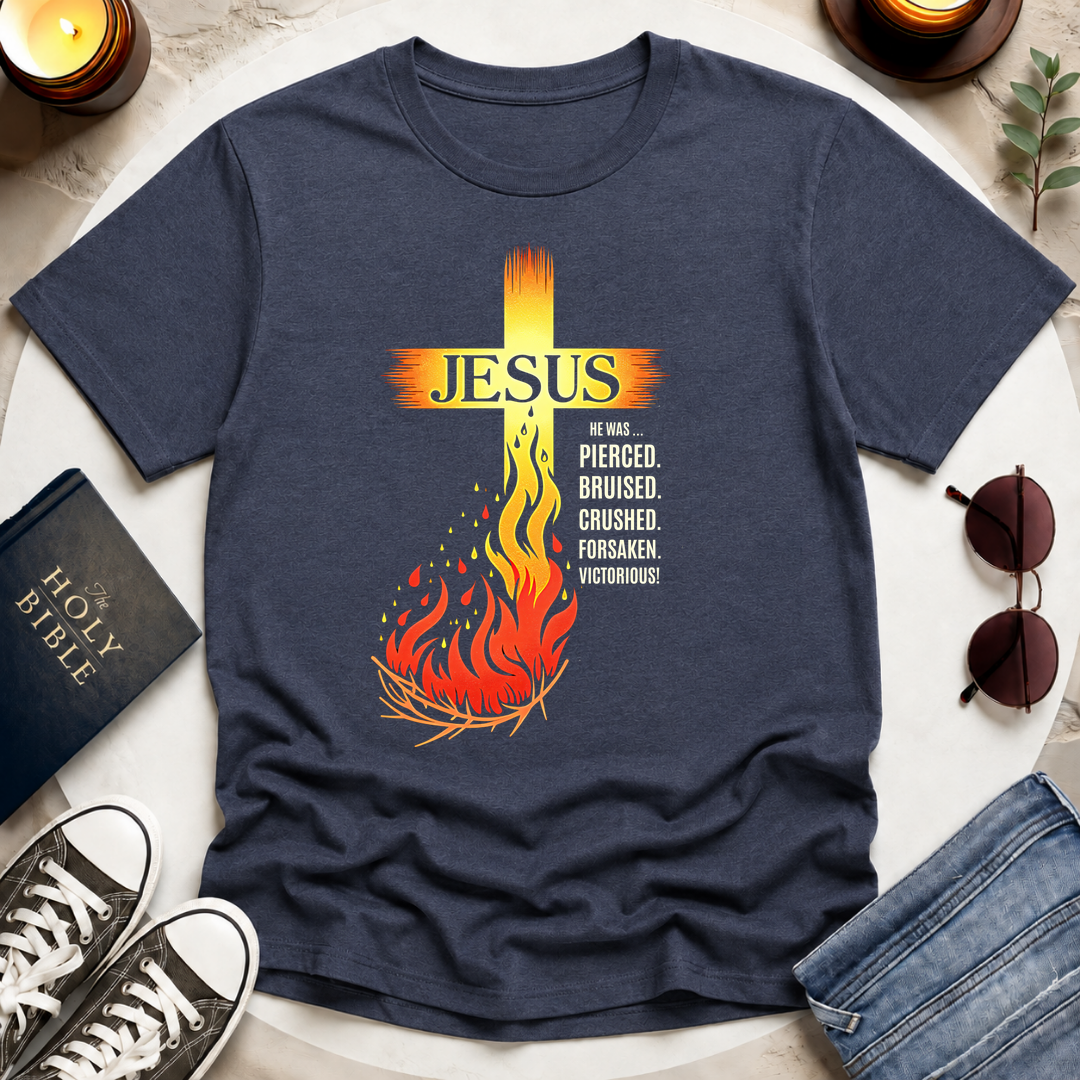 Jesus' Suffering To Victory T-shirt