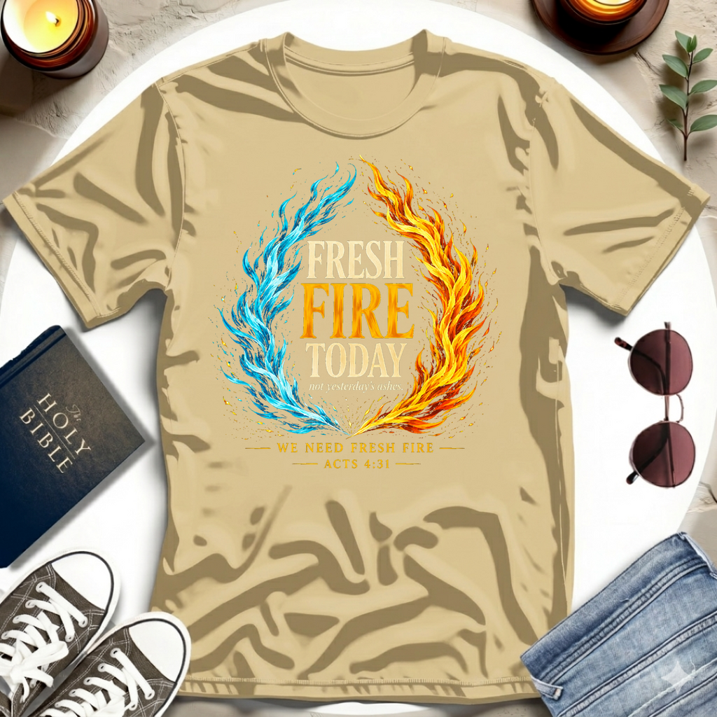Fresh Fire Wreath T-Shirt