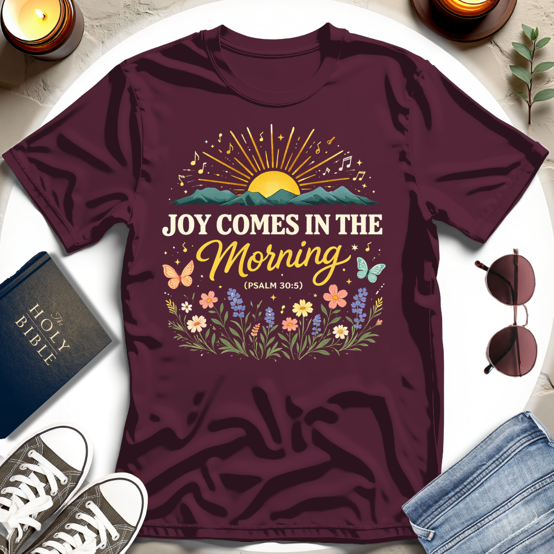 JOY COMES T-Shirt
