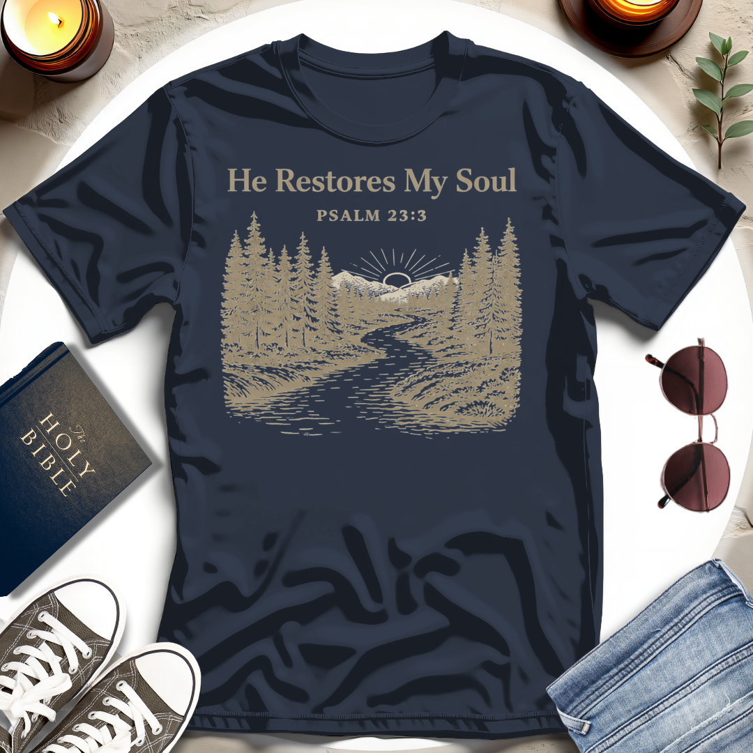 He Restores My Soul II T-Shirt