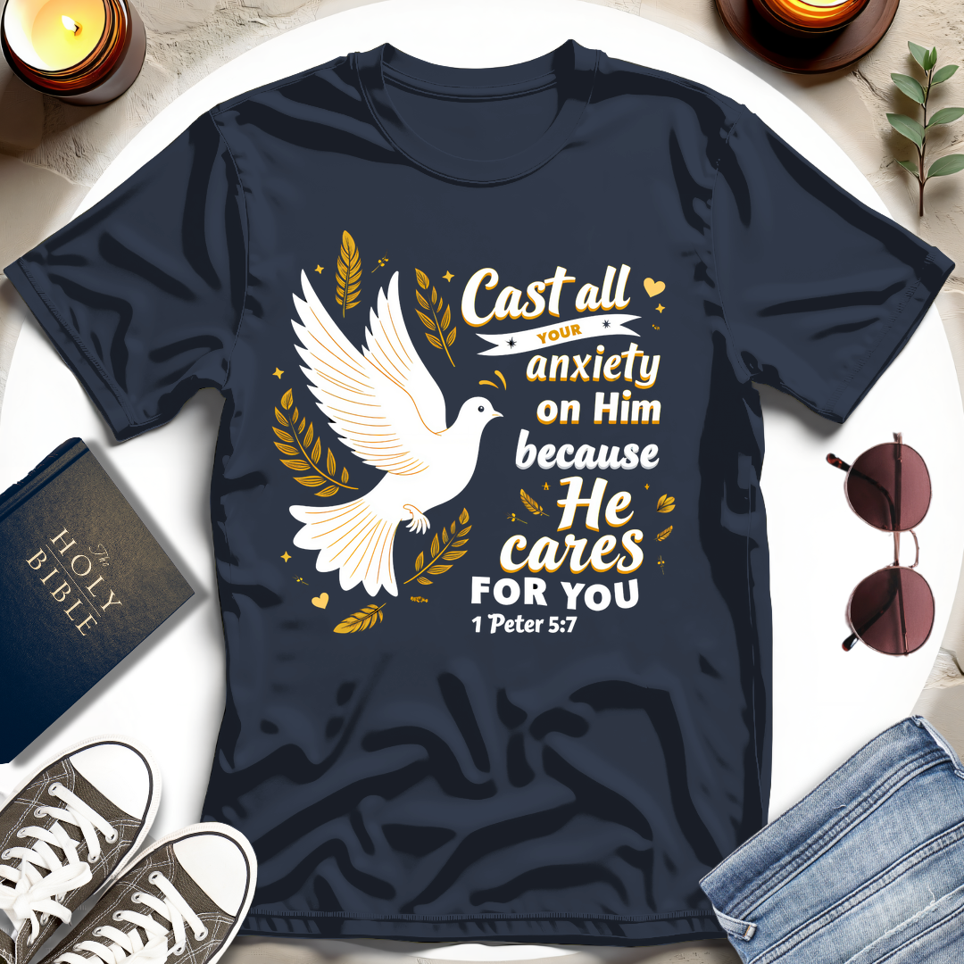 Cast All Your Anxiety T-shirt III