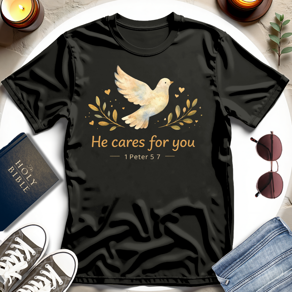 He cares T-Shirt