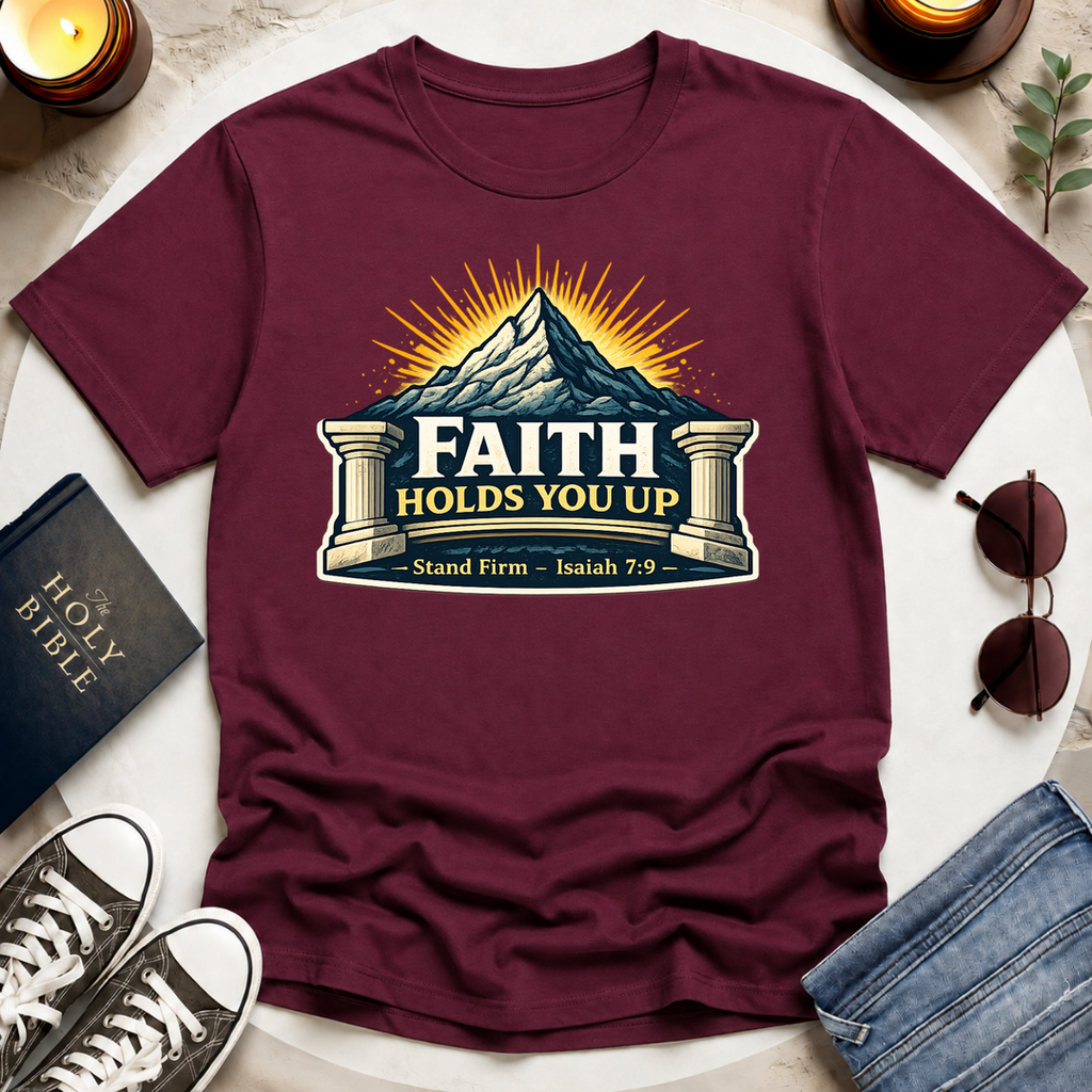 Faith Holds You Up T-Shirt