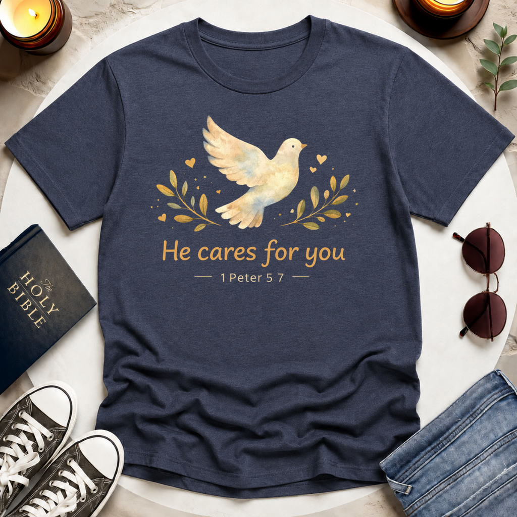 He cares T-Shirt