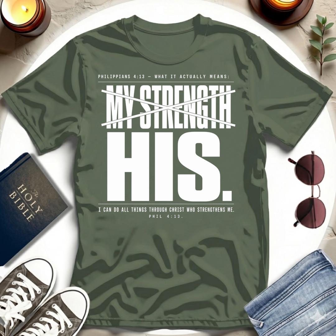 Not My Strength—Strikethrough T-Shirt