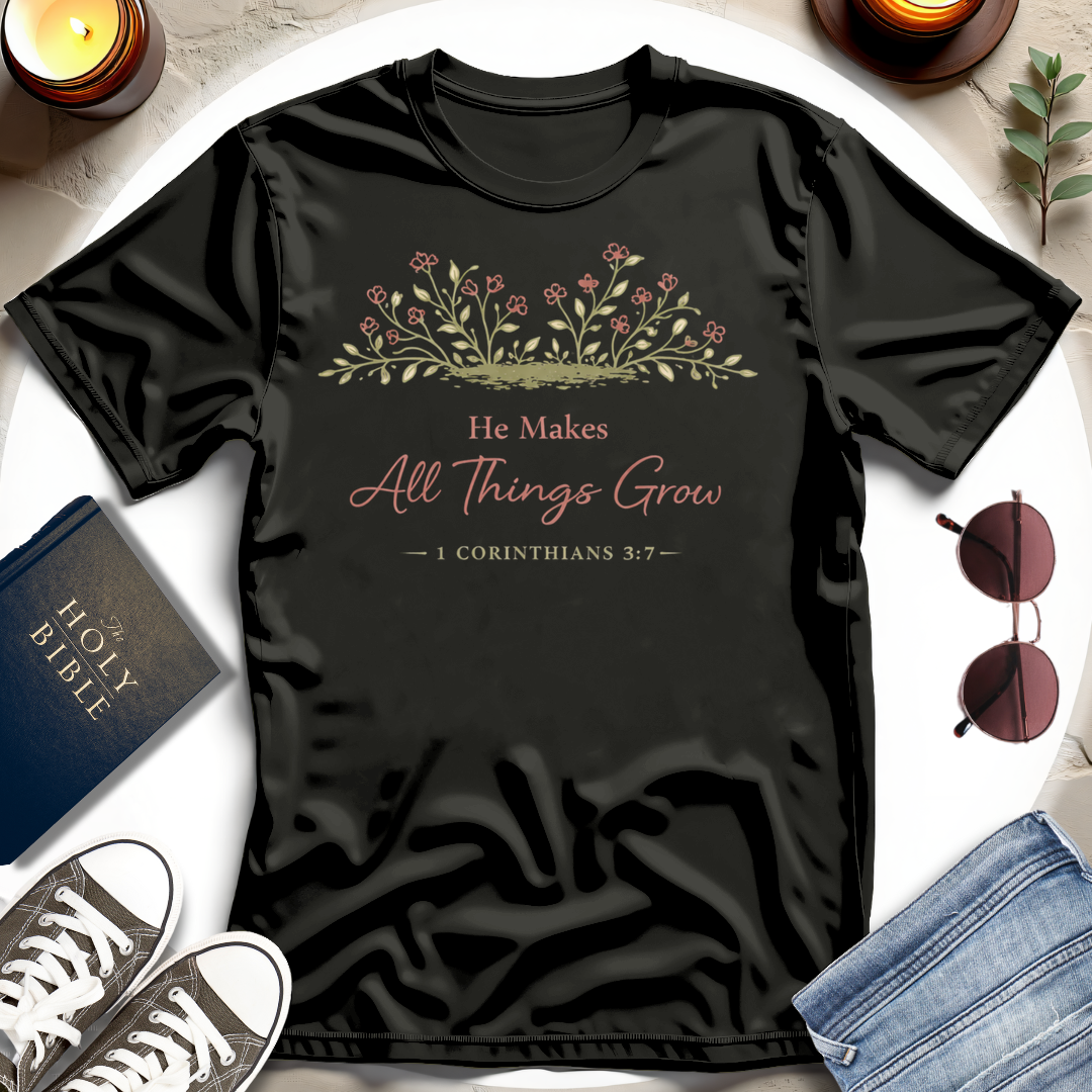 He Makes All Things Grow T-Shirt