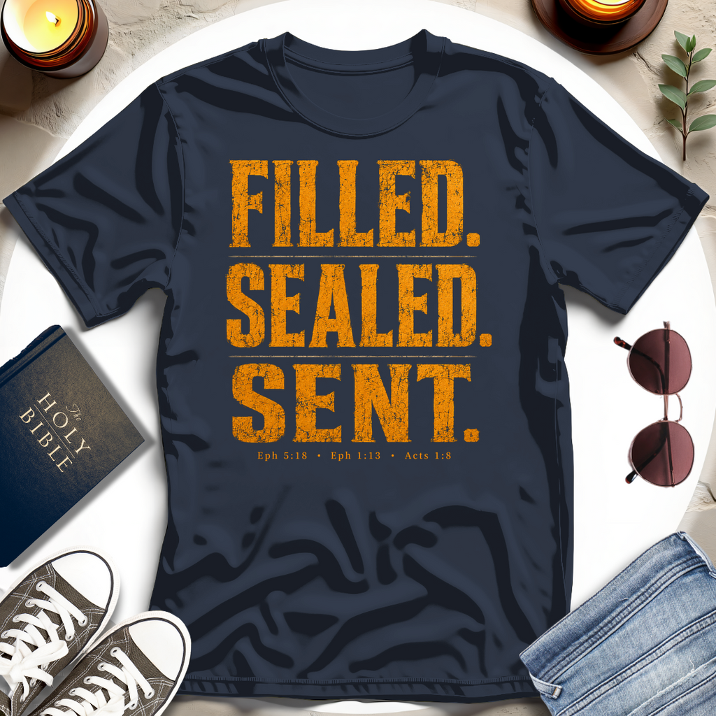 Filled. Sealed. Sent. T-Shirt