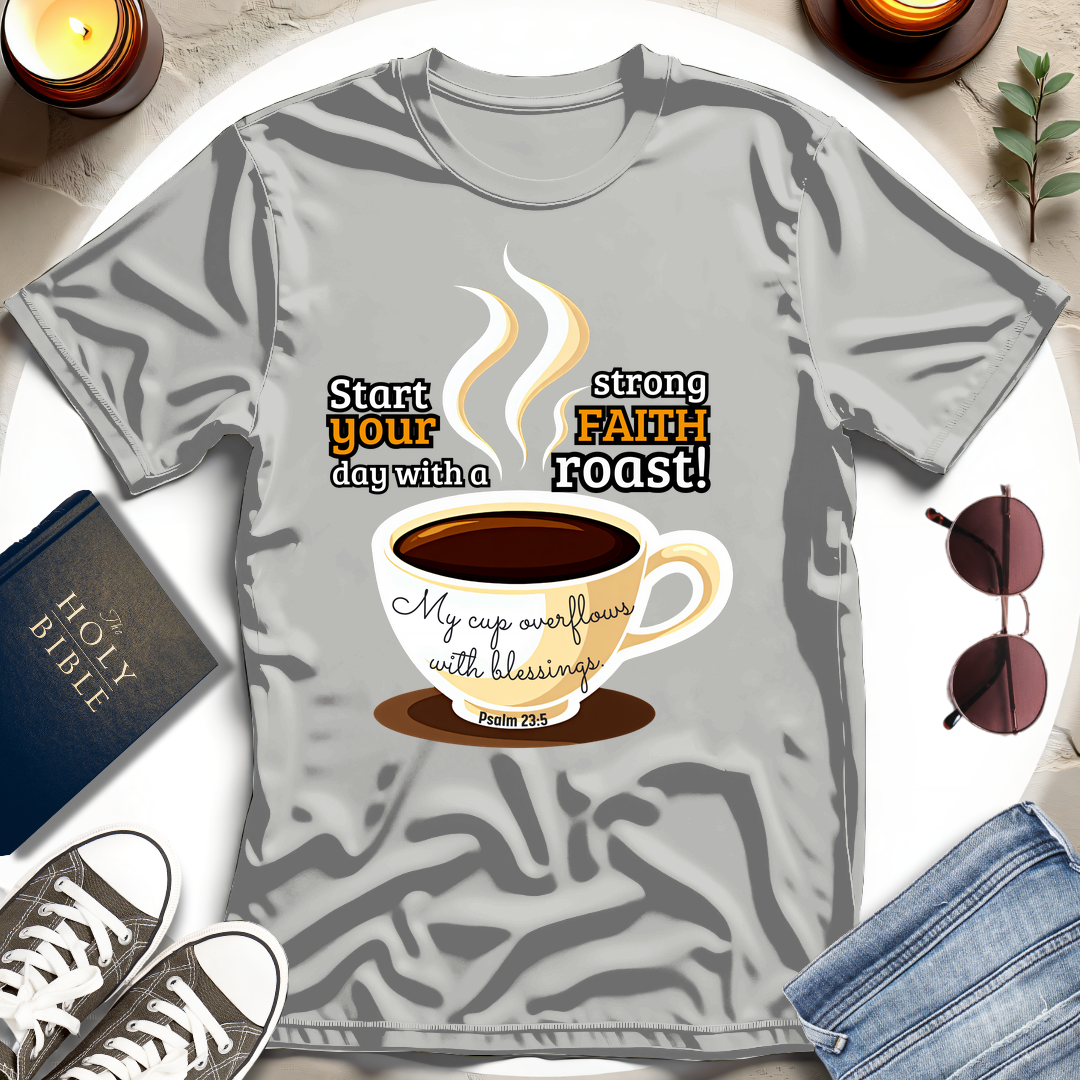 Brewed in Faith T-shirt