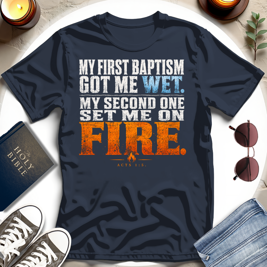 My First Got Me Wet T-Shirt
