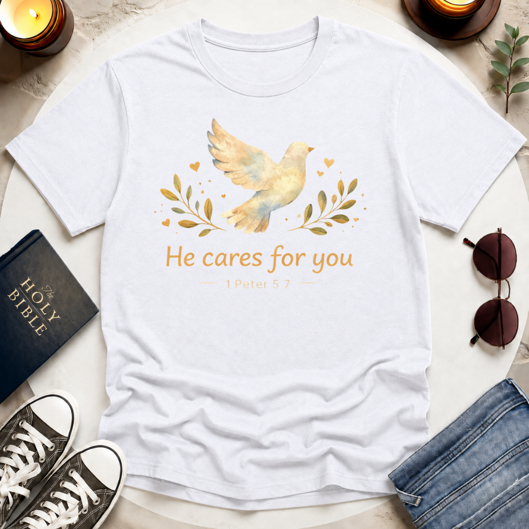 He cares T-Shirt