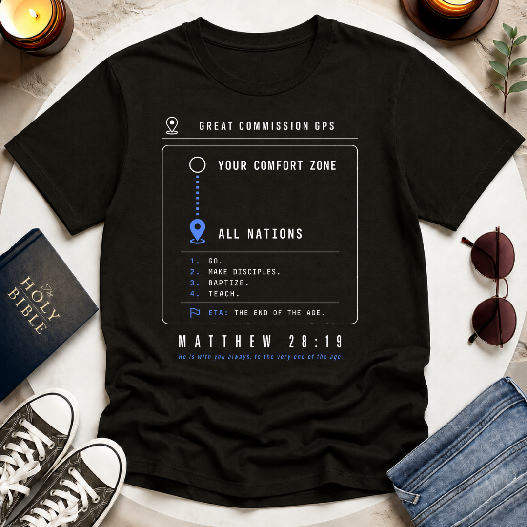 Great Commission GPS, Clean T-Shirt