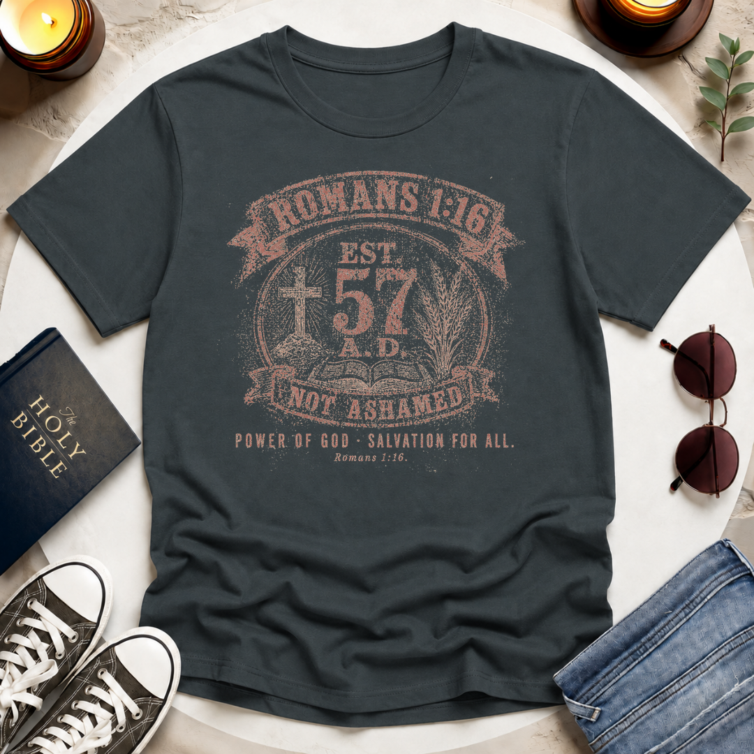 Romans 116, Distressed T-Shirt