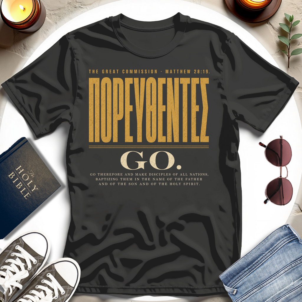 ΠΟΡΕΥΘΕΝΤΕΣ, Gold T-Shirt