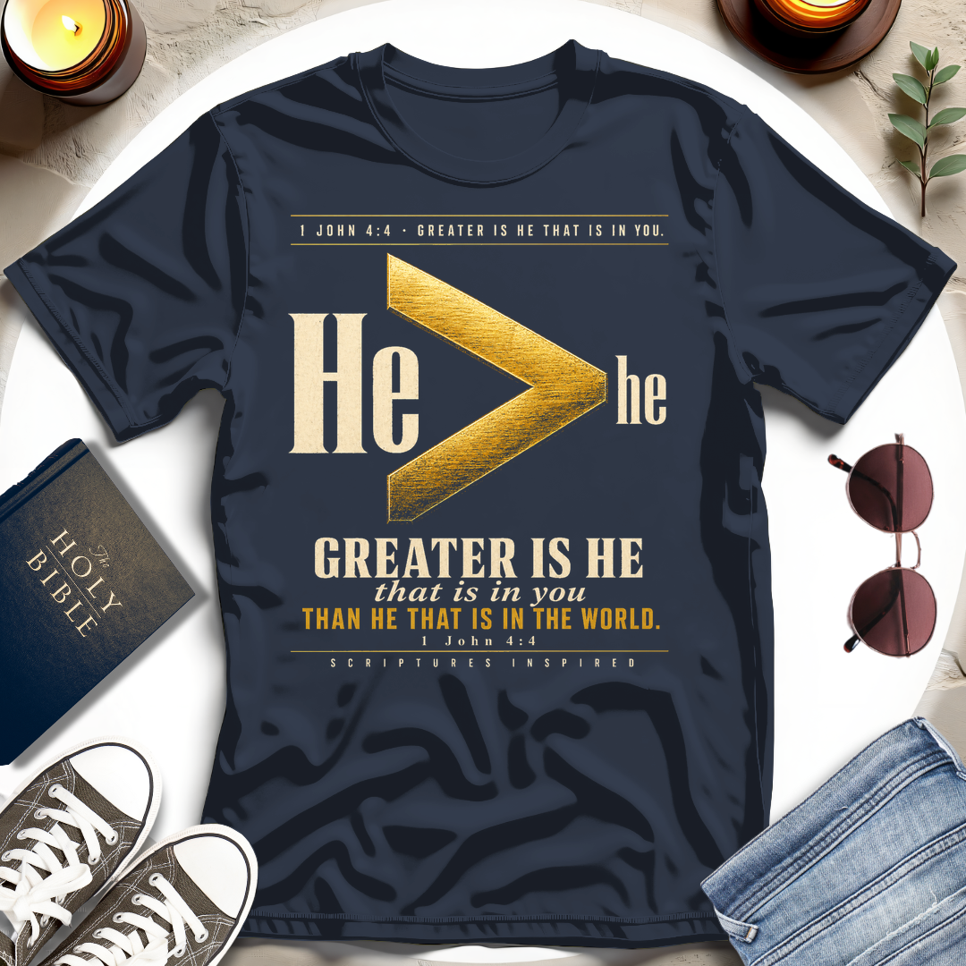 Greater Is He T-Shirt