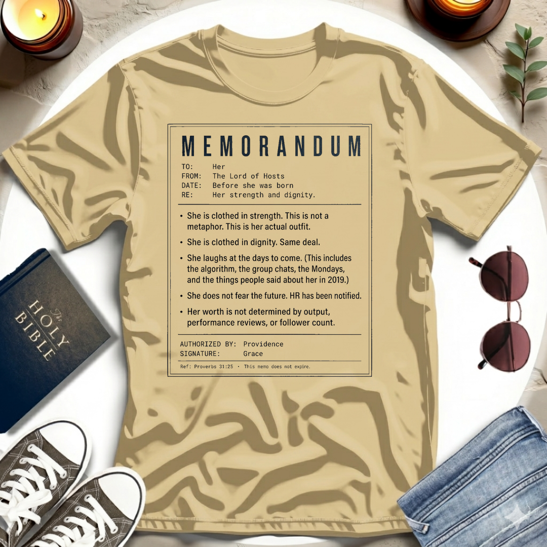 Internal Memo From Heaven T-Shirt