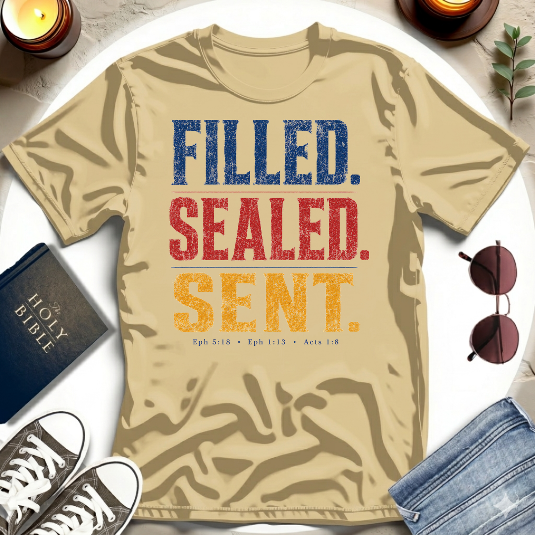 Filled. Sealed. Sent. T-Shirt