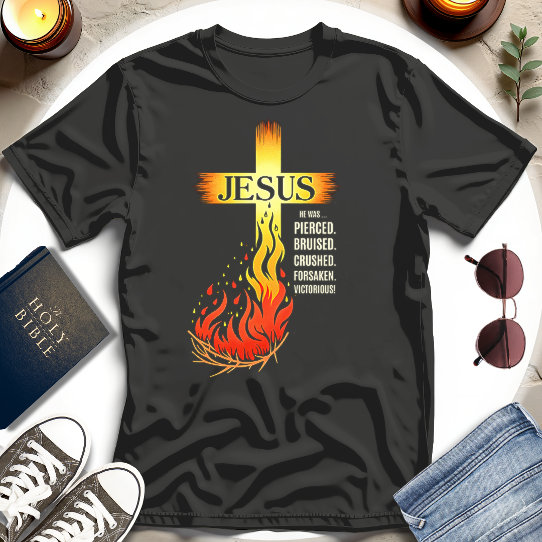Jesus' Suffering To Victory T-shirt