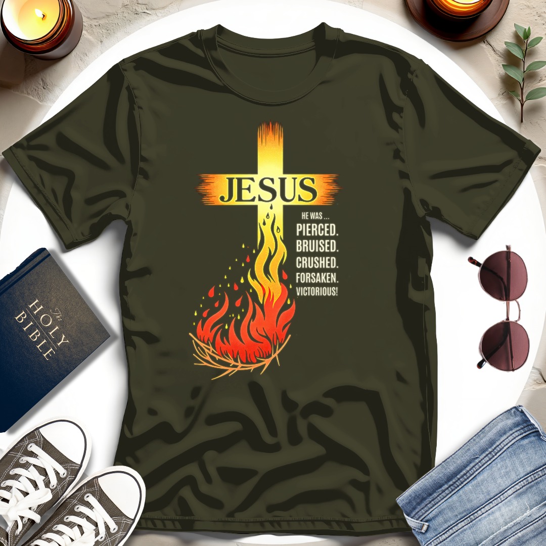 Jesus' Suffering To Victory T-shirt