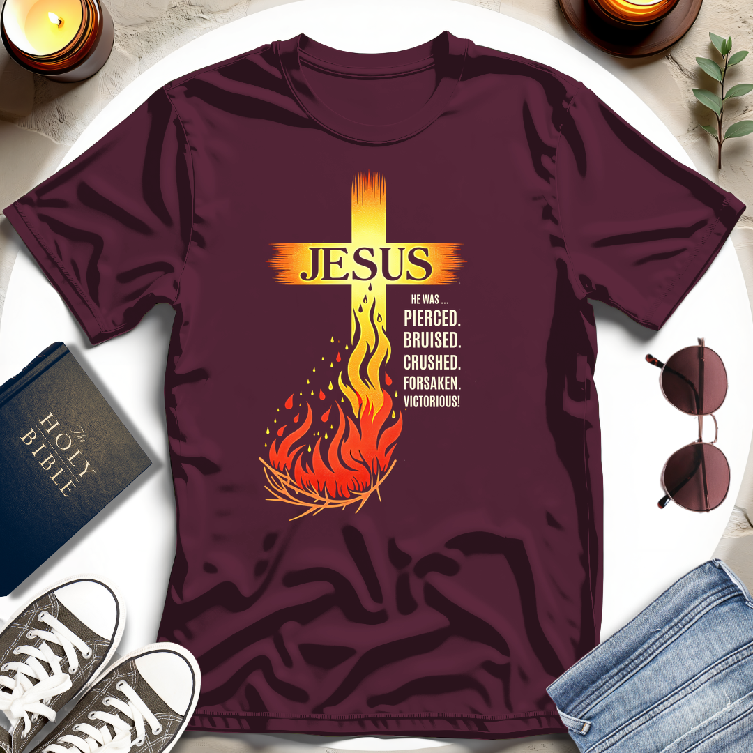 Jesus' Suffering To Victory T-shirt