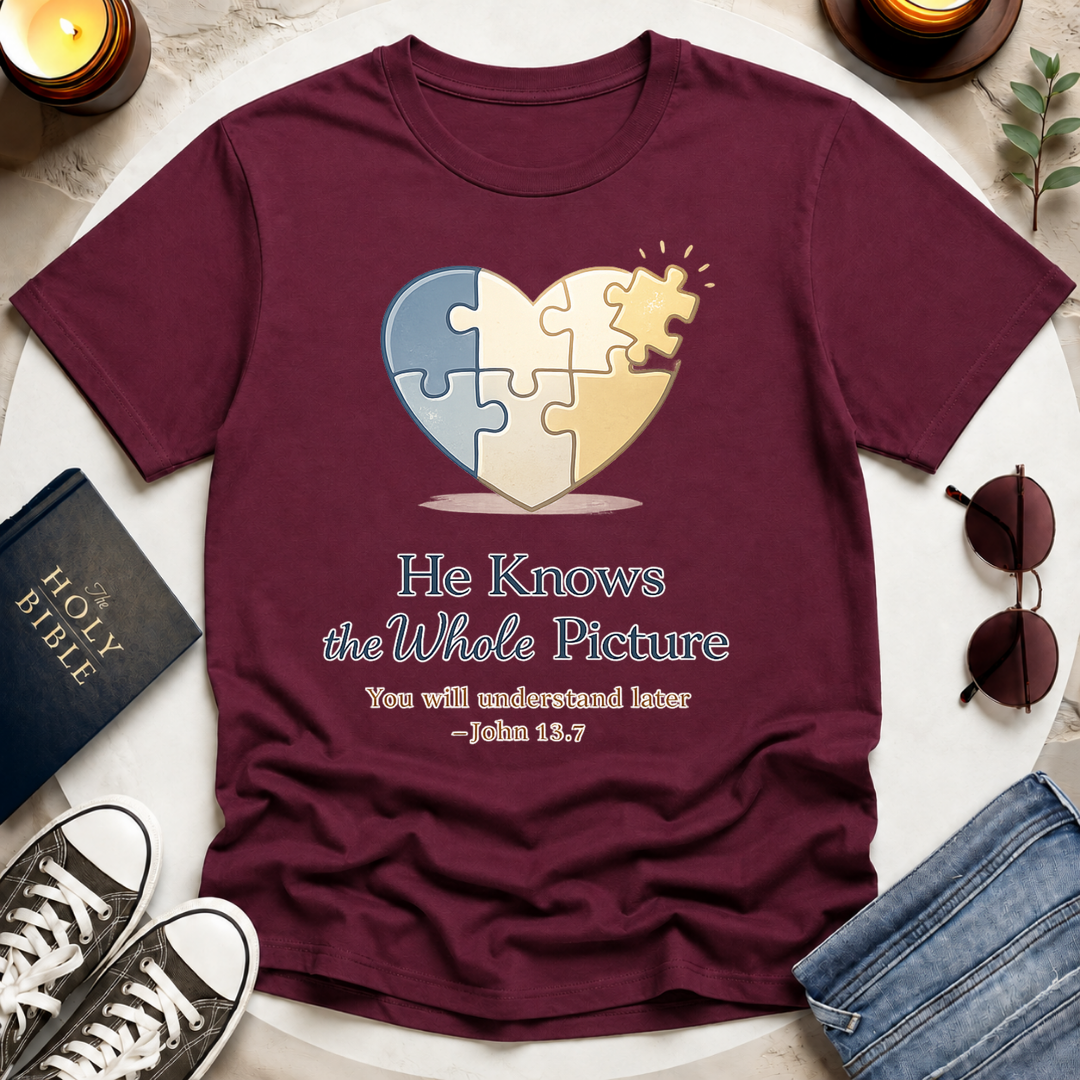 He Knows the Whole Picture T-Shirt